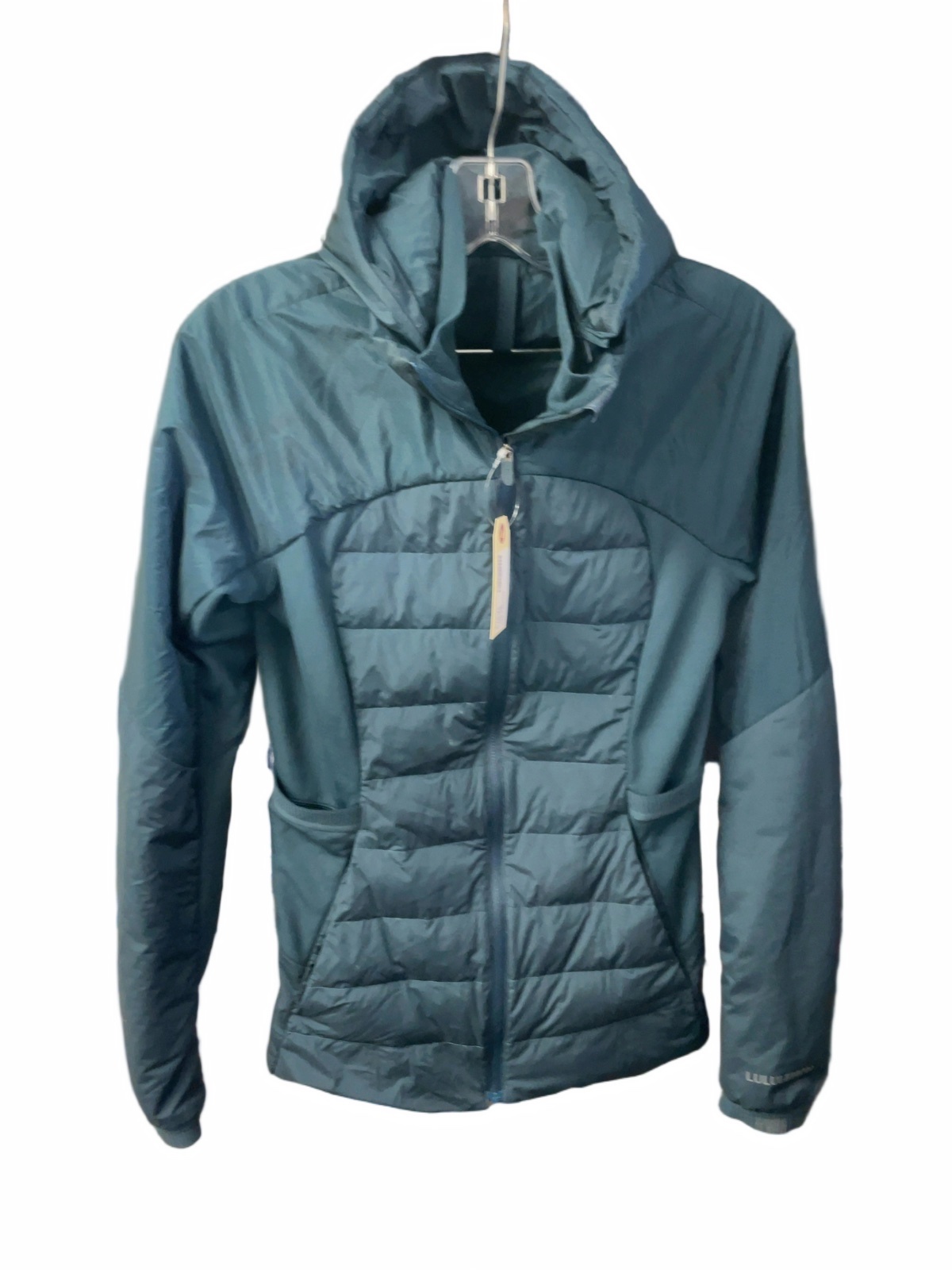 Lululemon Down For It All Jacket Size 8 Green - image 1