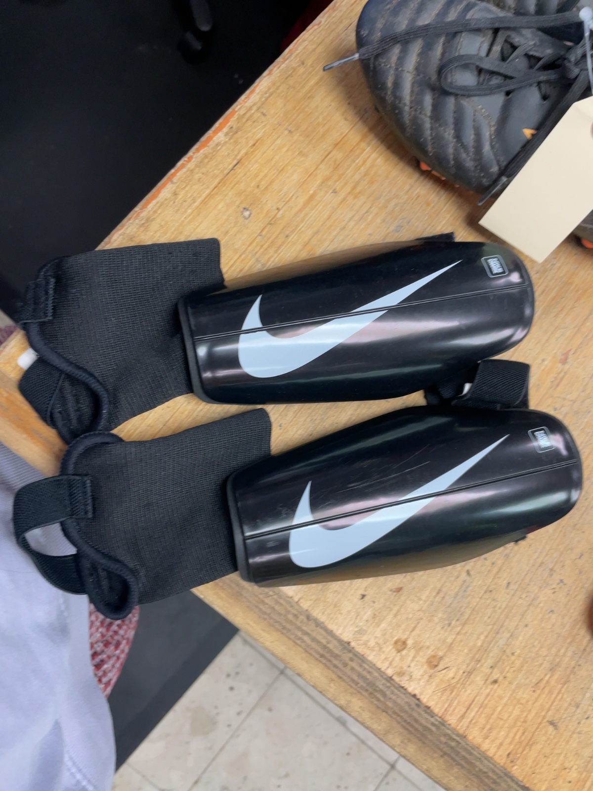 Nike Charge Soccer Shin Guards Black