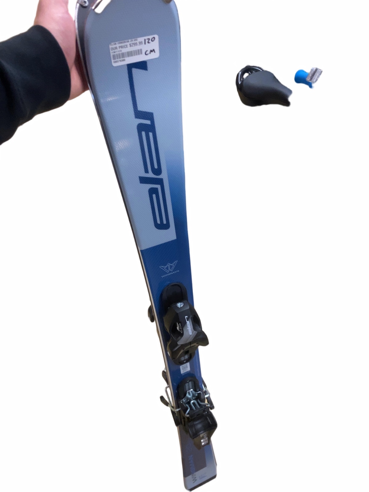 Elan Wingman Jr Skis with Bindings 120 cm - image 1
