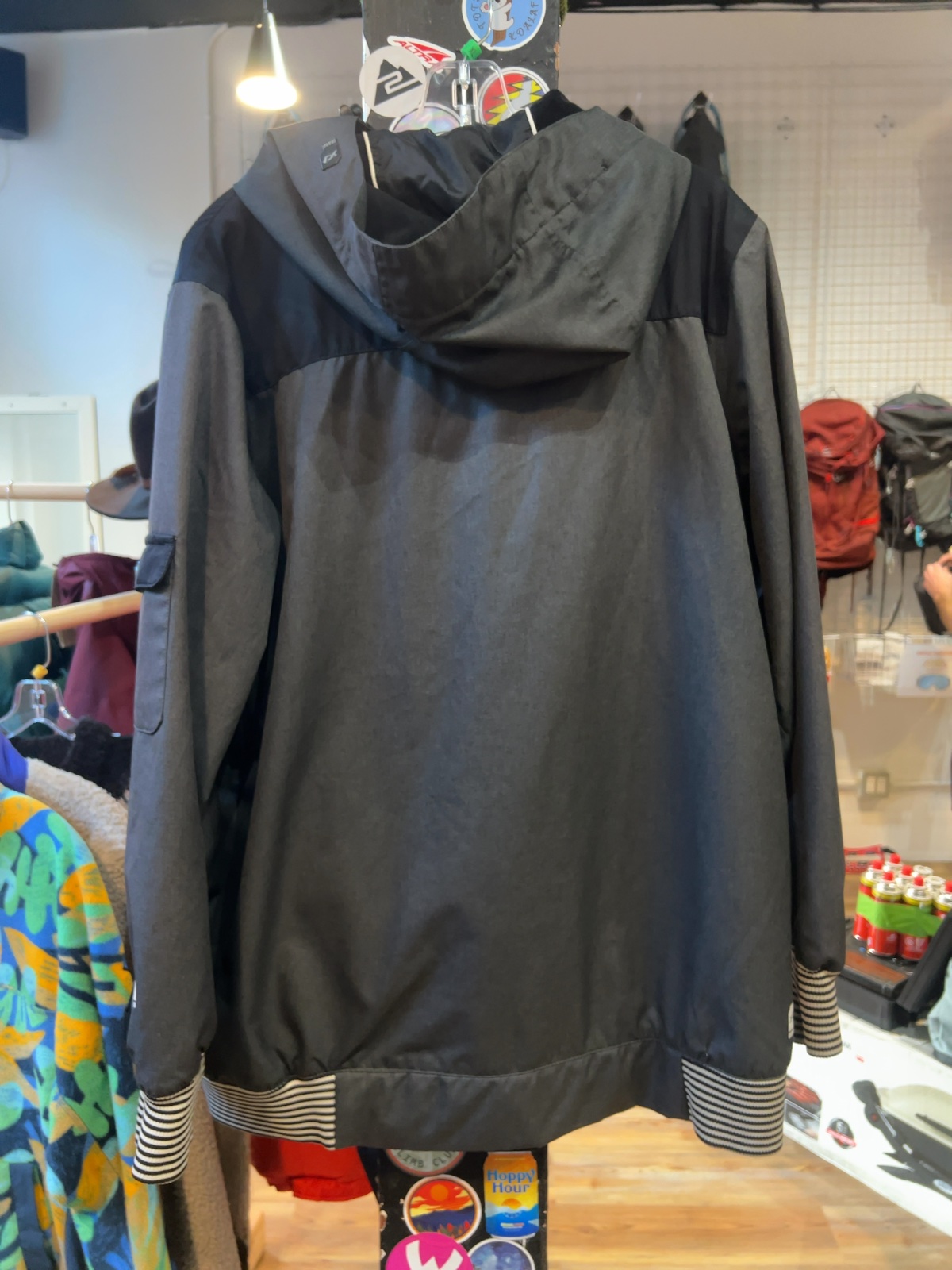 Orage Bala Shell Snow Jacket Charcoal Black Good Women's XL