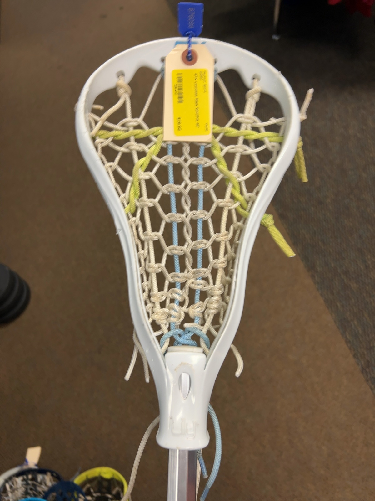 STX Lilly Complete Women's Lacrosse Stick White/Pink 35"