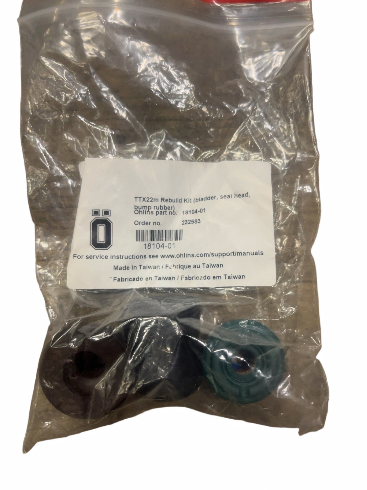 Öhlins TTX22m Rear Shock Rebuild Kit 18104-01 New