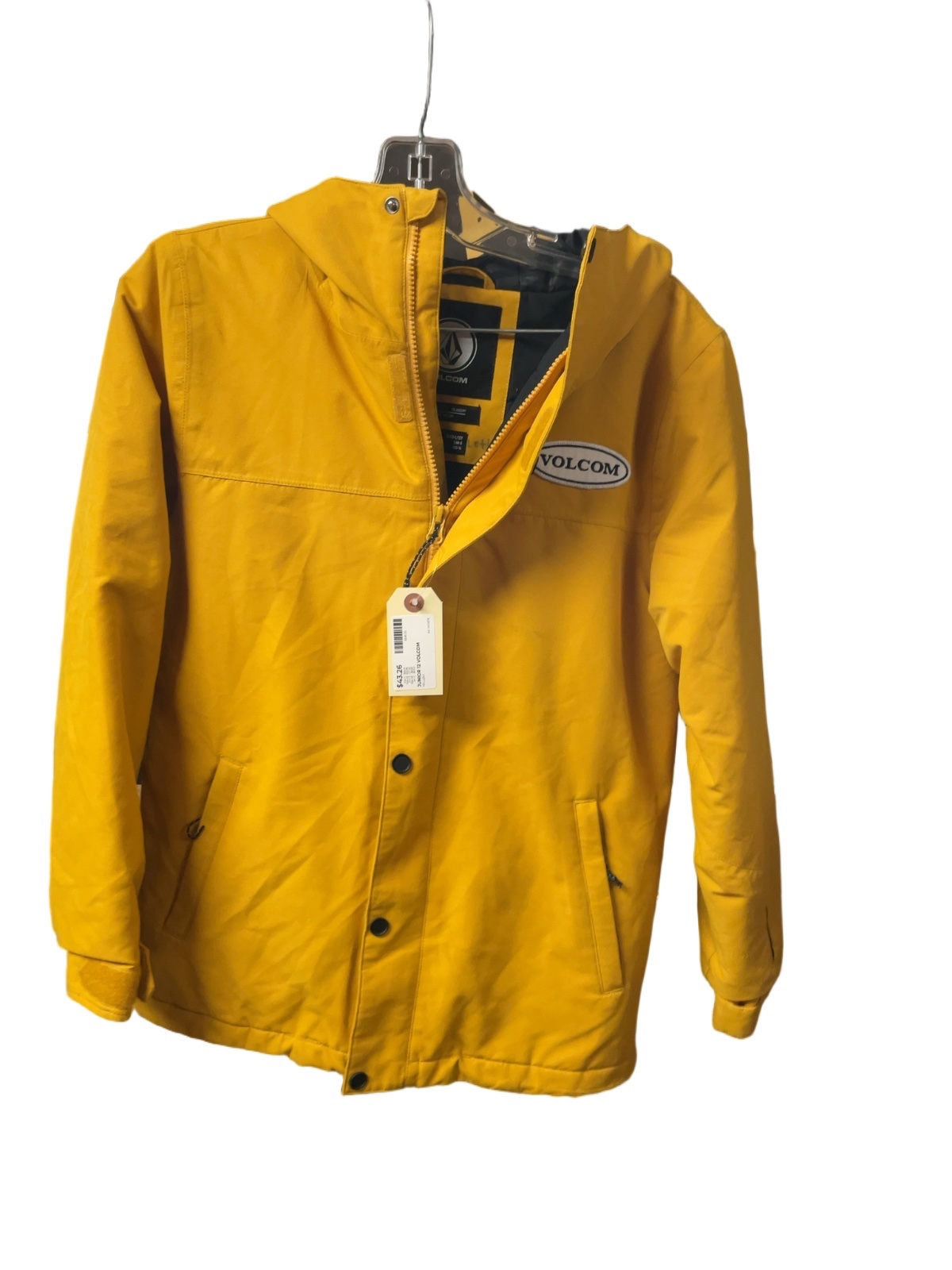Volcom US/EU-L/12Y Hooded Ski Snowboard Jacket - image 1
