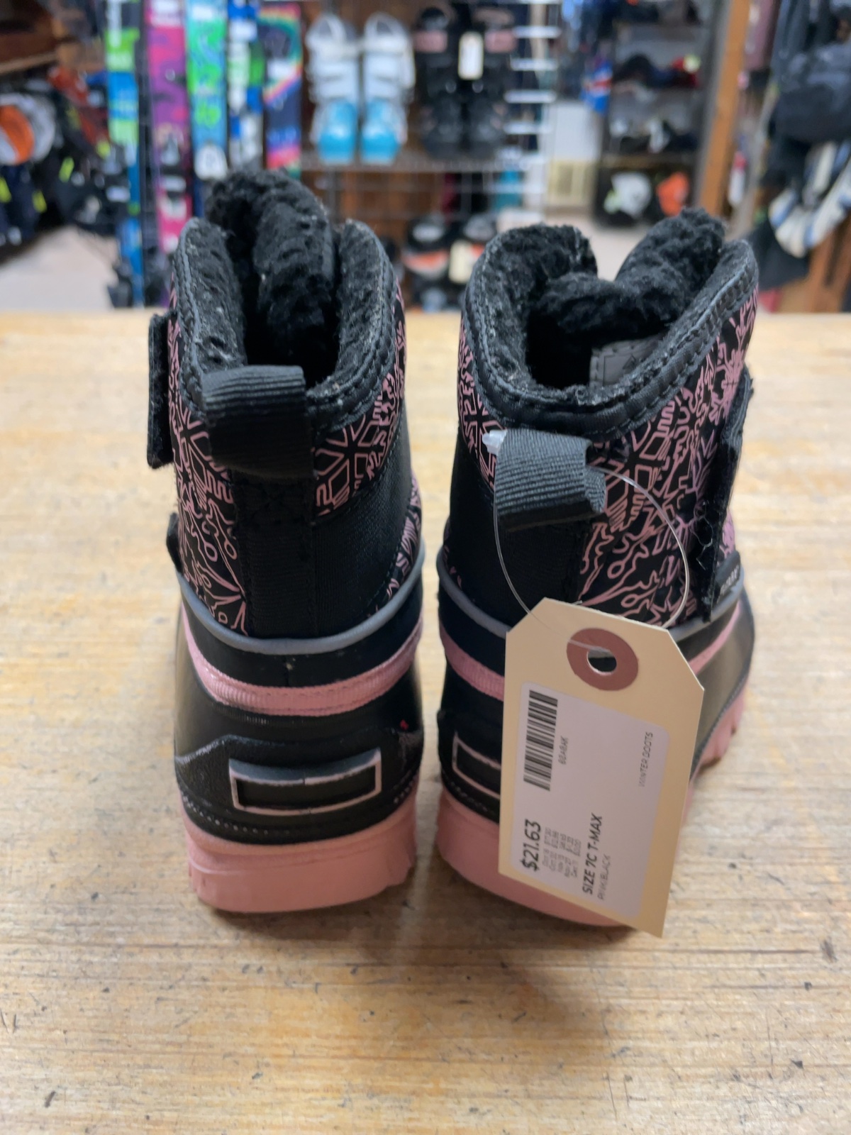 T-Max Winter Boots Size 7C