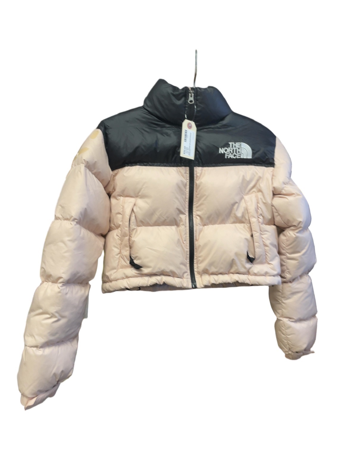 The North Face Nuptse Cropped Puffer Jacket Size XS - image 1