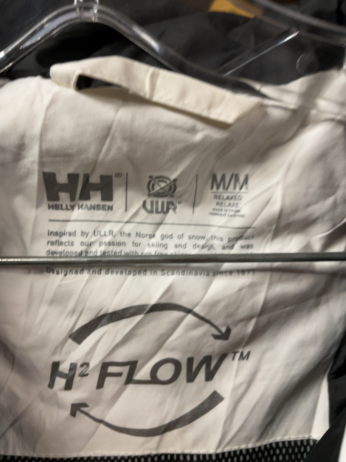 Helly Hansen ULLR H2Flow Ski Jacket Size M