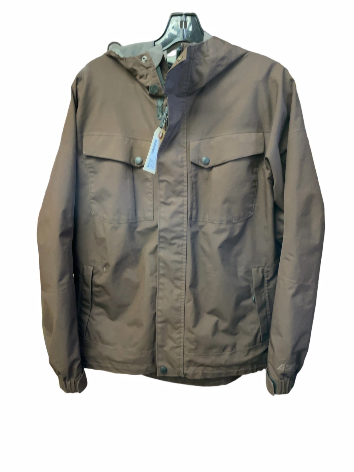 Mountain Equipment Co-op Rain Jacket Size 14 Brown - image 1