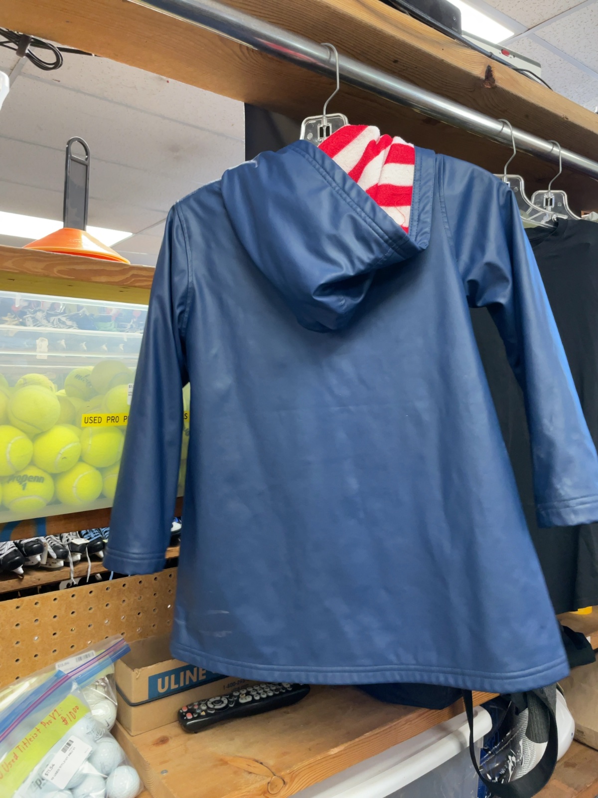 Hatley Rain Jacket Size 8 Blue