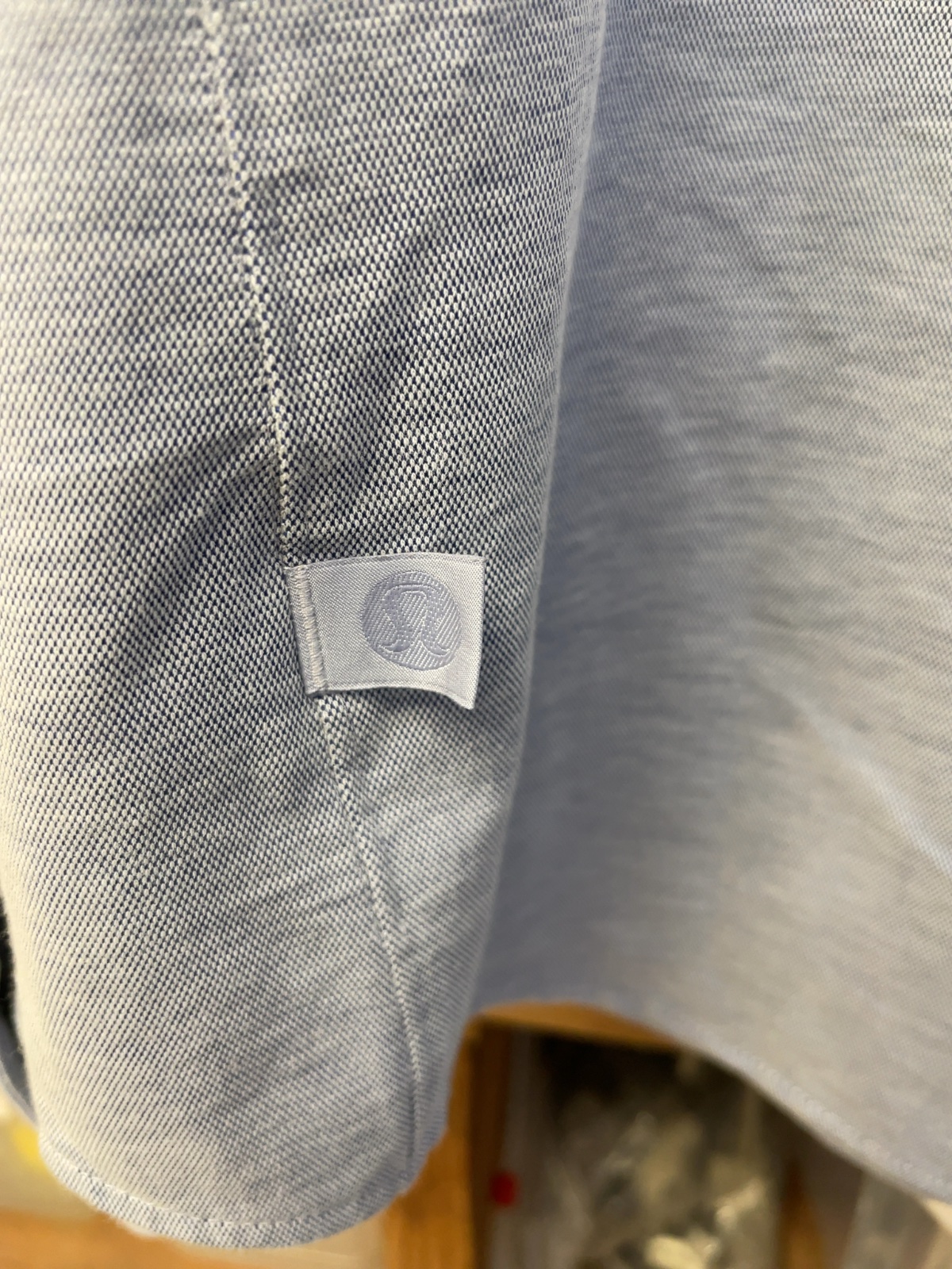 lululemon Button Up Shirt Size M Blue