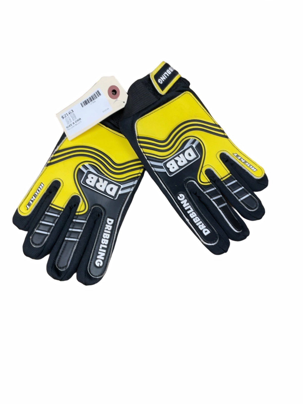 DRB Rocket Size 8 Soccer Goalkeeper Gloves - image 1