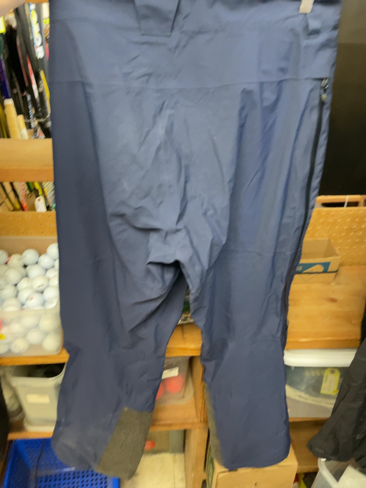 MEC Rain Pants Size Large Blue