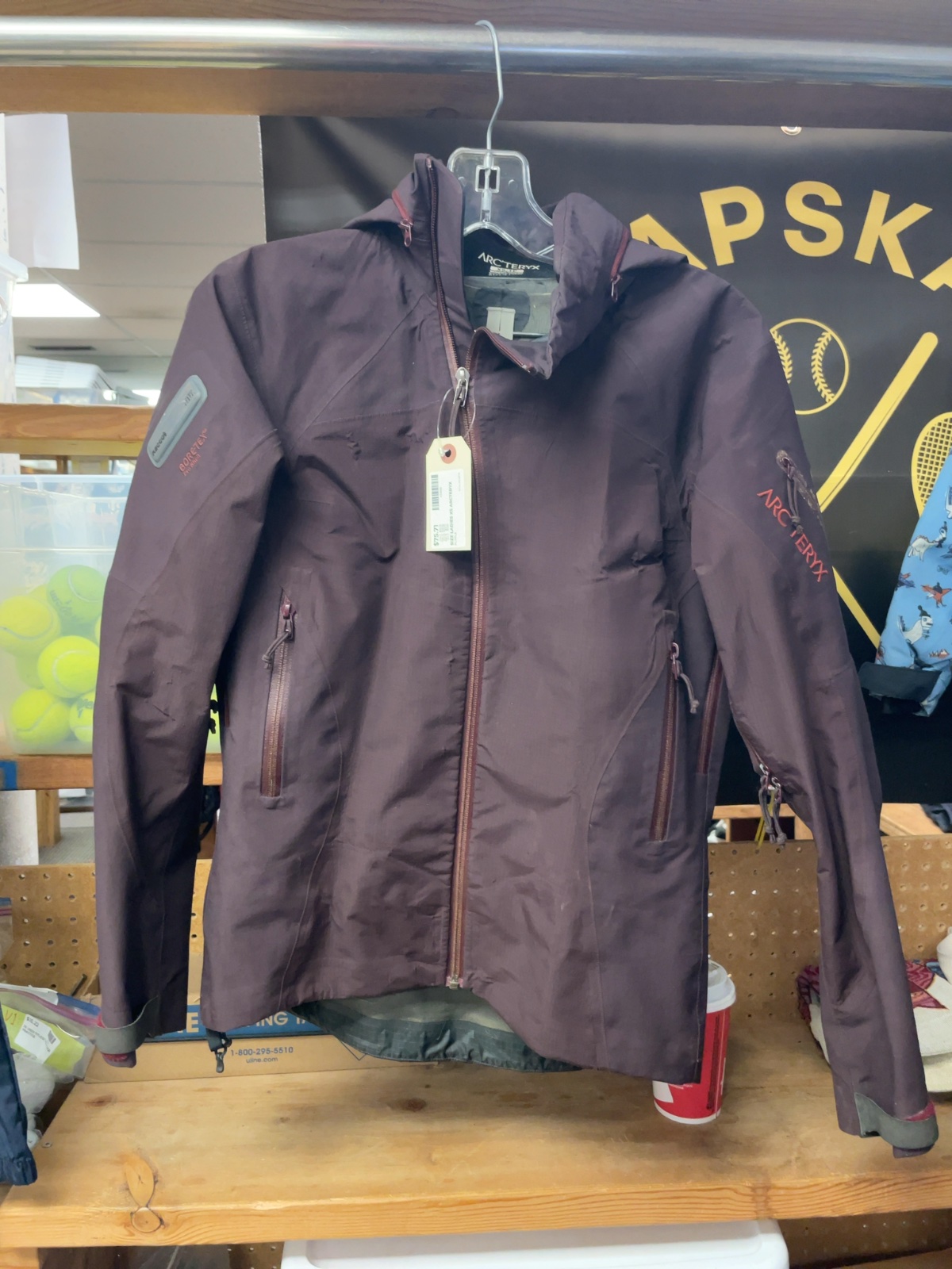 Arc'teryx Gore-Tex Hooded Rain Jacket Women's XS