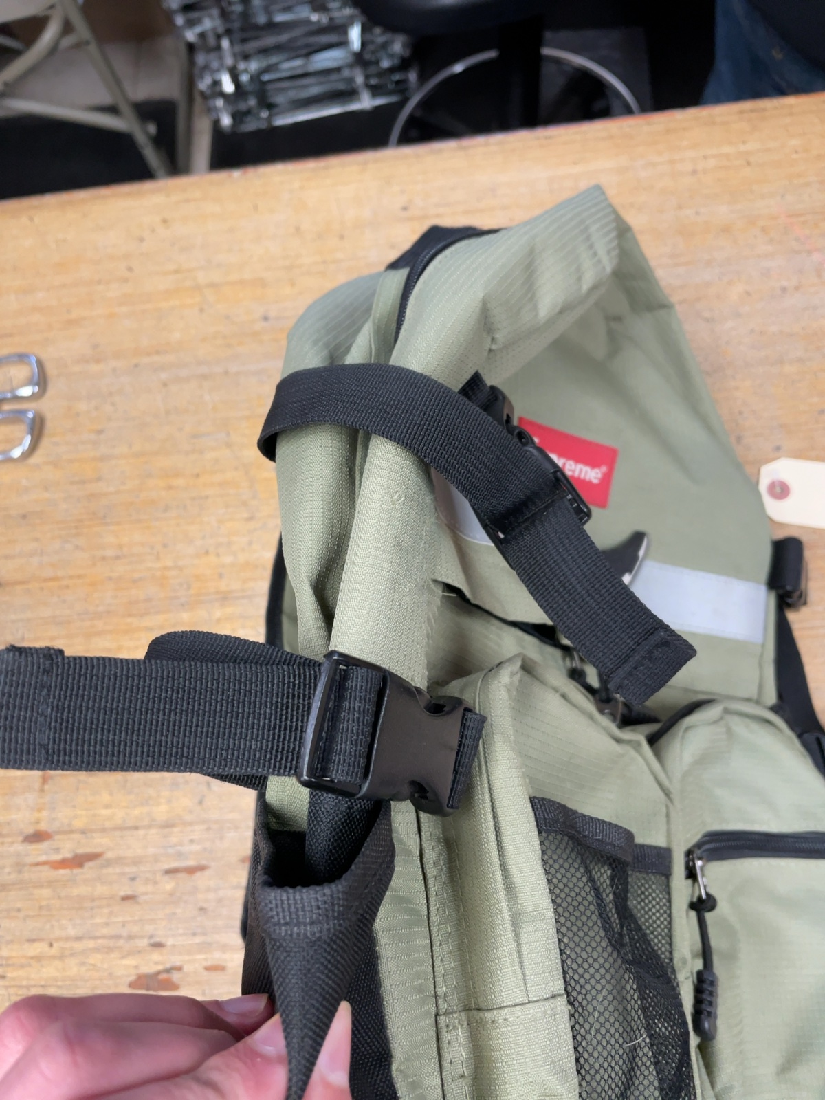 Supreme Backpack Green