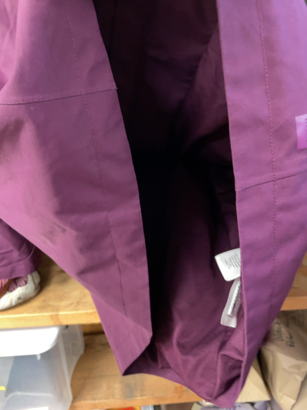 MEC Hooded Winter Jacket Women's Size L Purple