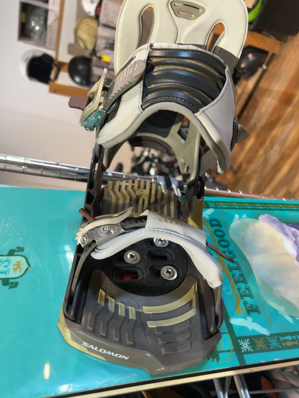 Burton Feelgood Snowboard with Bindings 152cm Good Condition