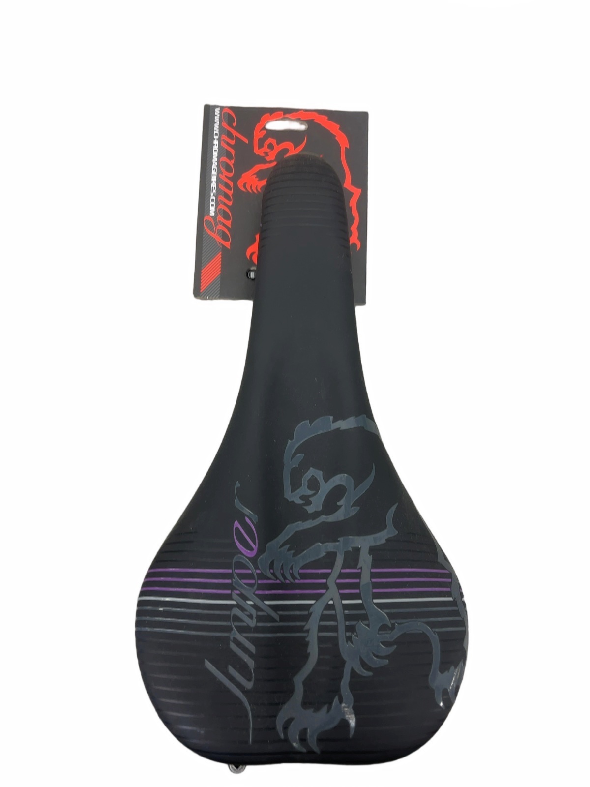 Chromag Juniper Bicycle Saddle Black Purple New