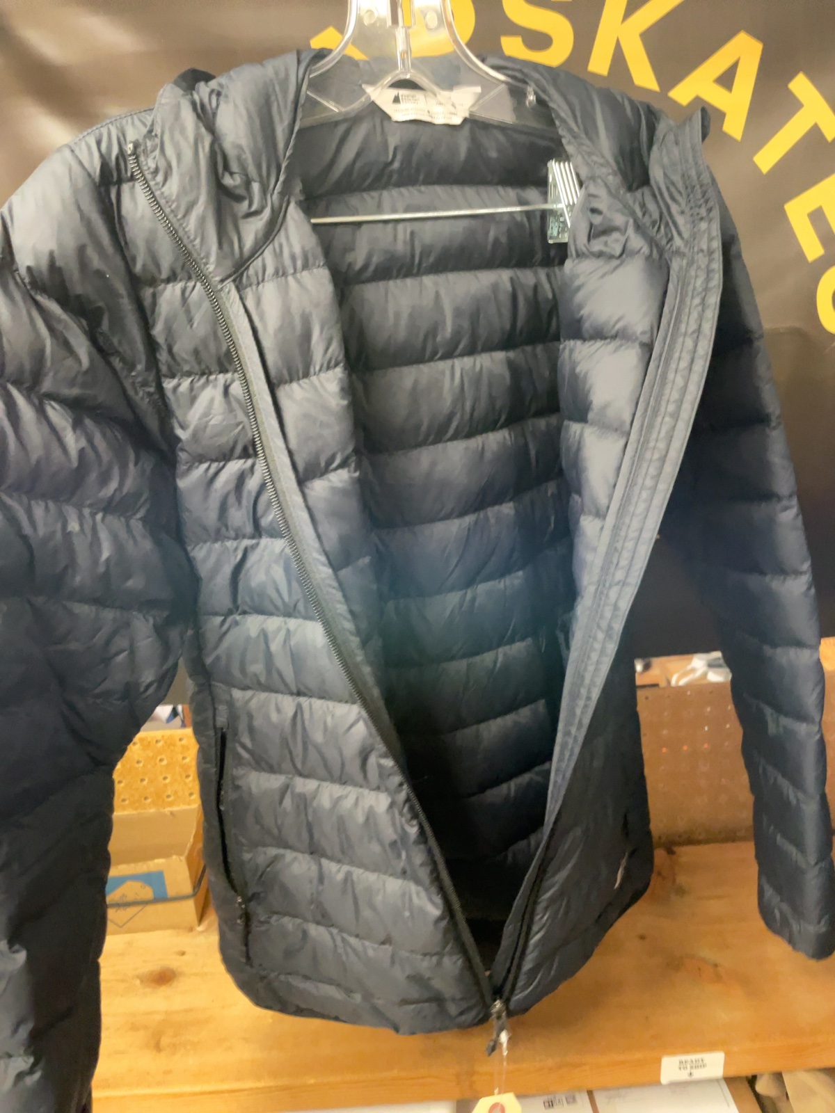 MEC Down Hooded Puffer Jacket Youth 16 Black