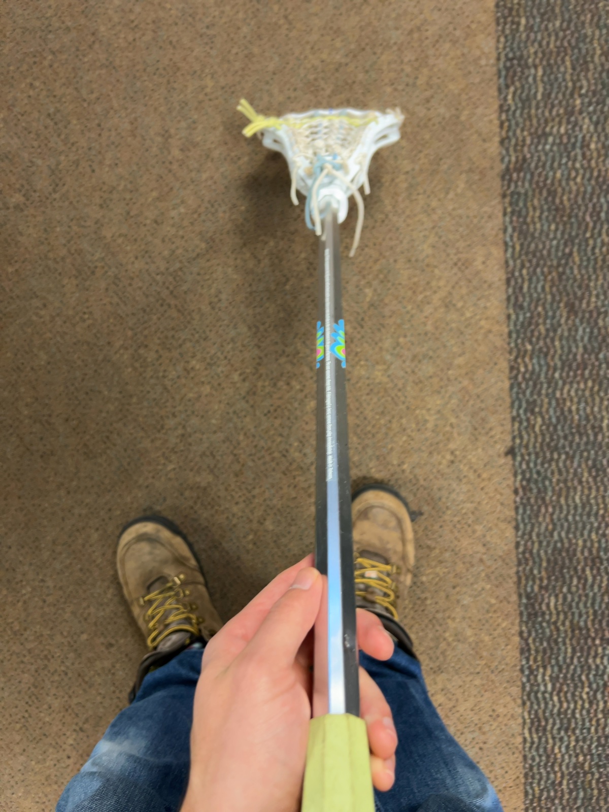 STX Lilly Complete Women's Lacrosse Stick White/Pink 35"