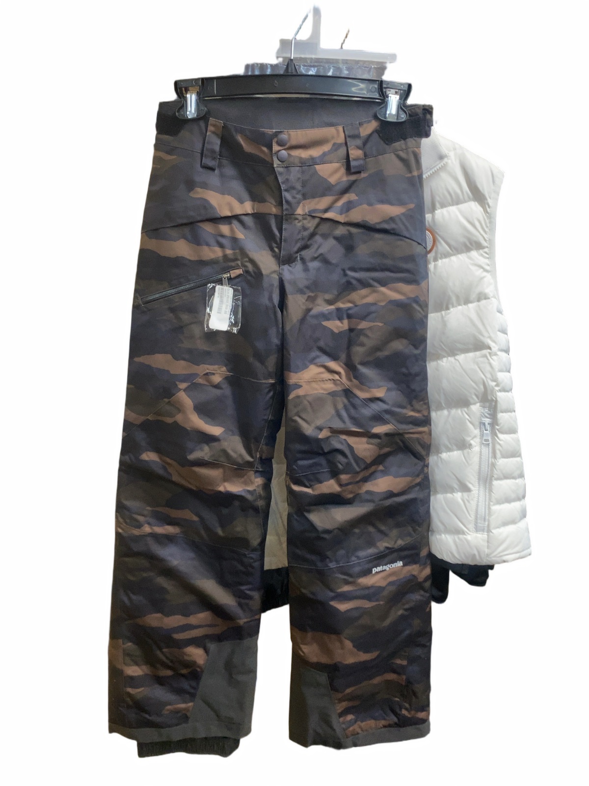 Patagonia Snow Pants Youth Size L (12) Camo H2No - image 1