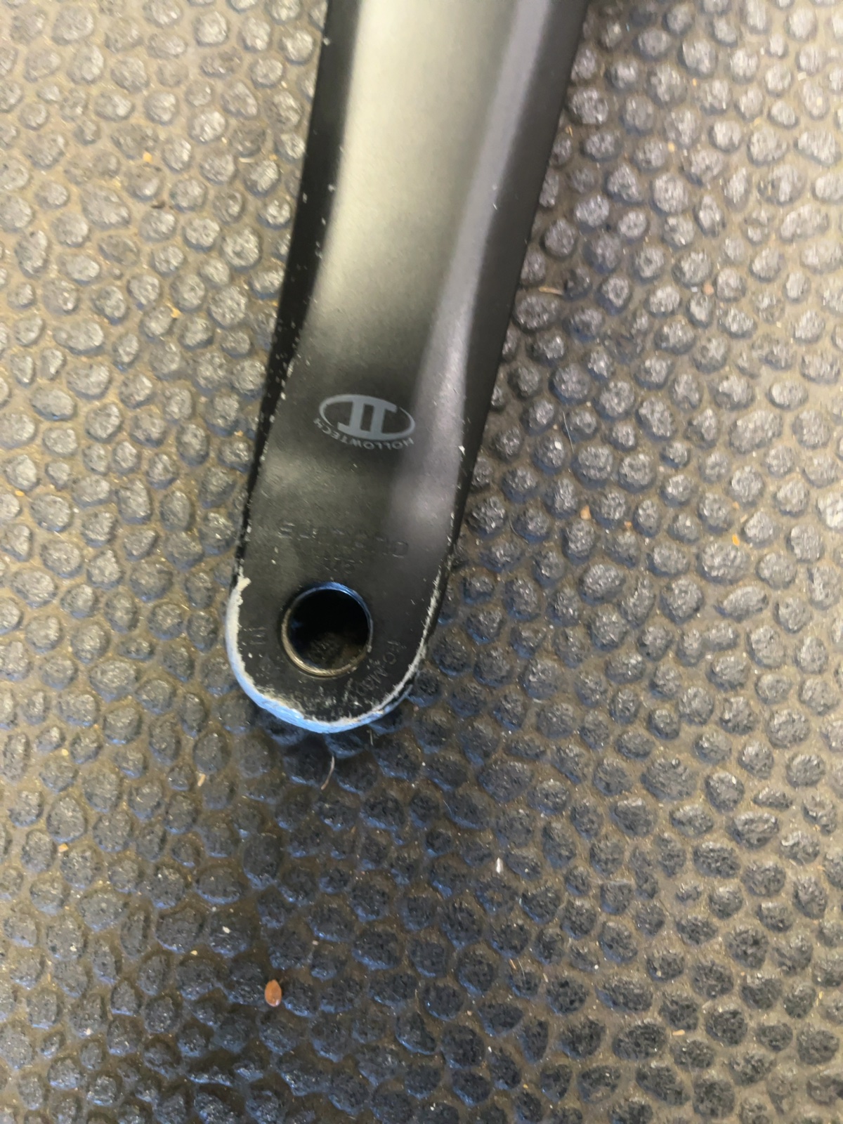 Shimano Hollowtech II Crankset 175mm Black Fair