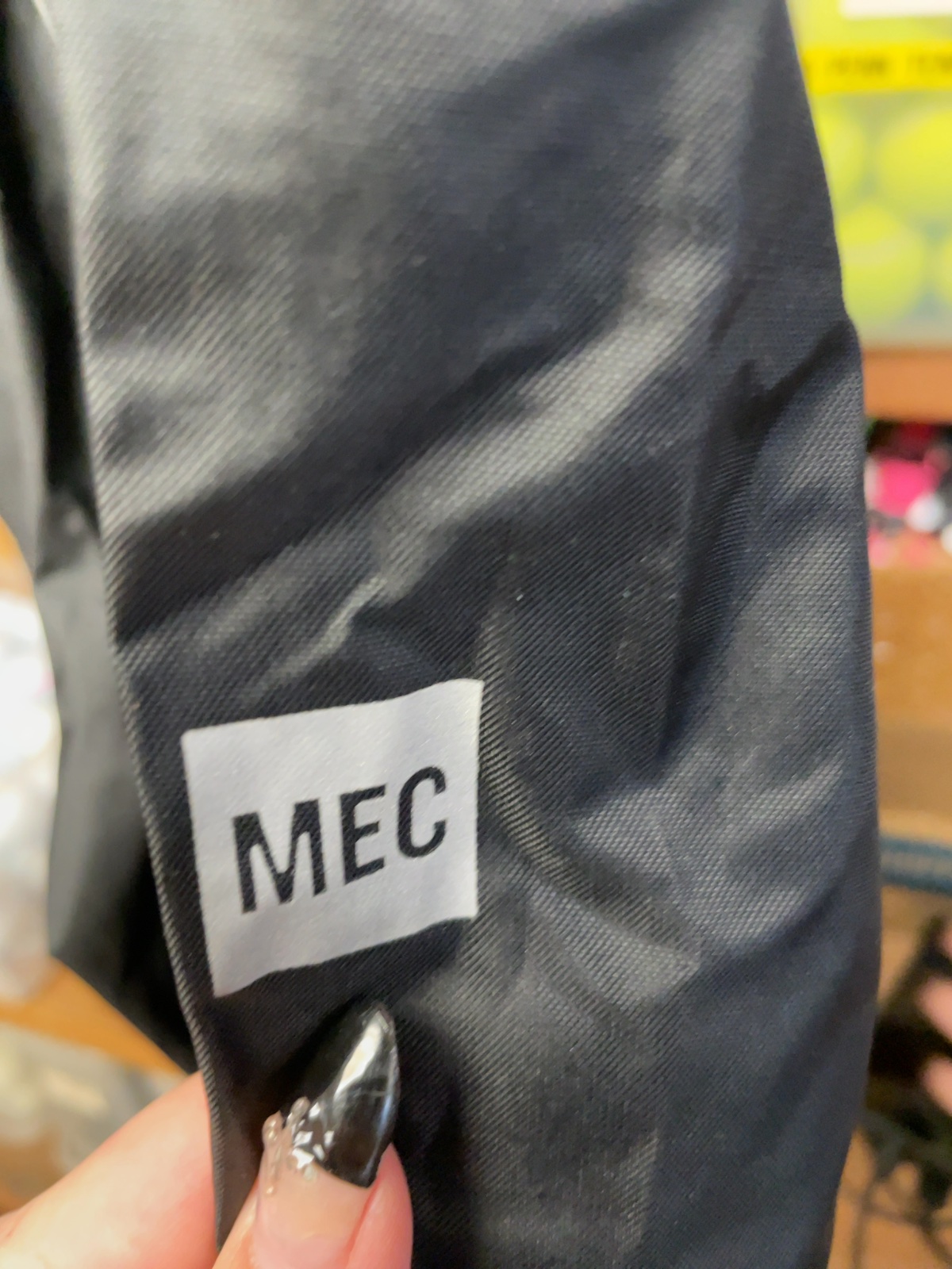 MEC Youth Rain Pants Size 14 Black