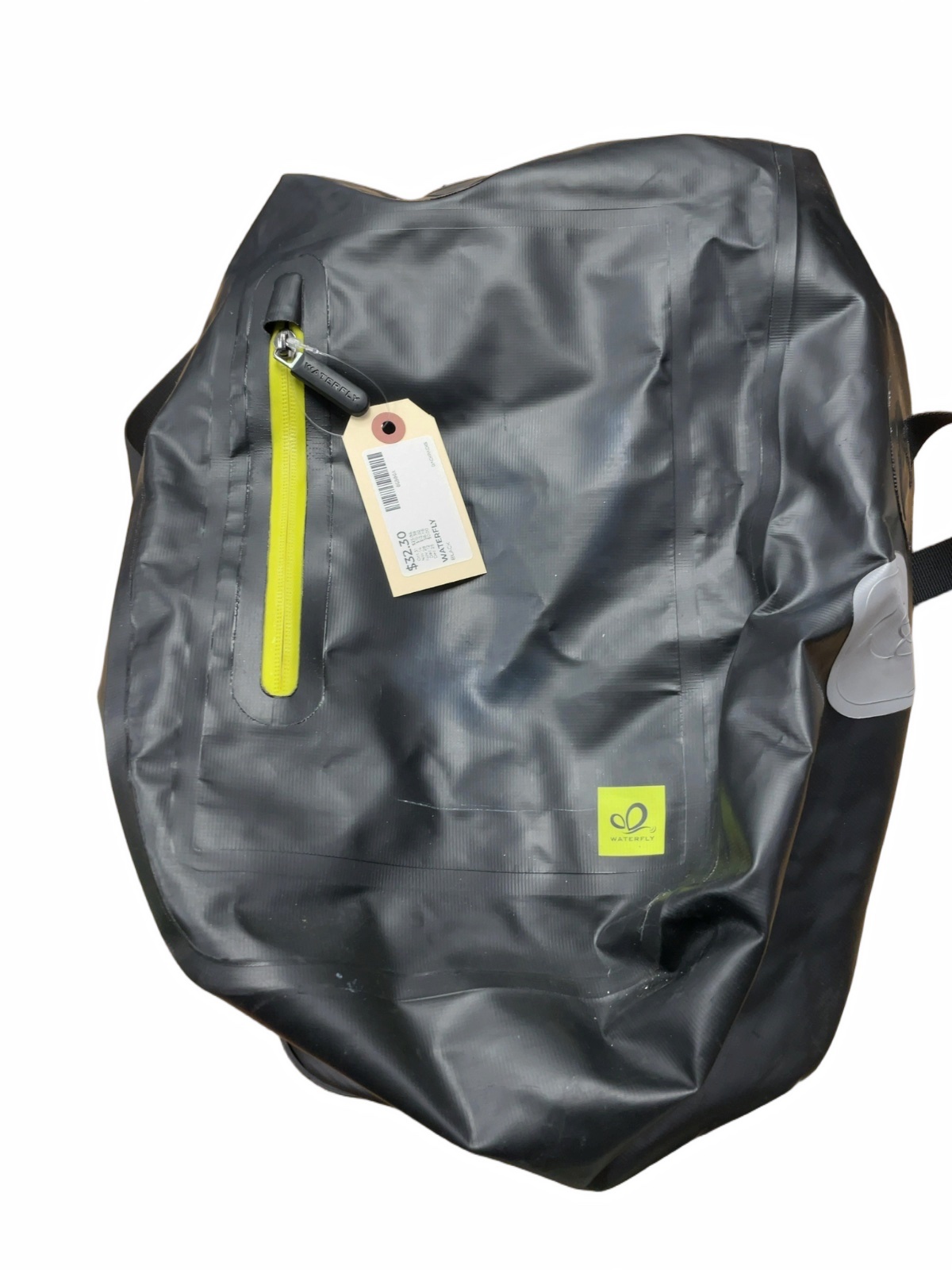 Waterfly Waterproof Bicycle Pannier Backpack Black