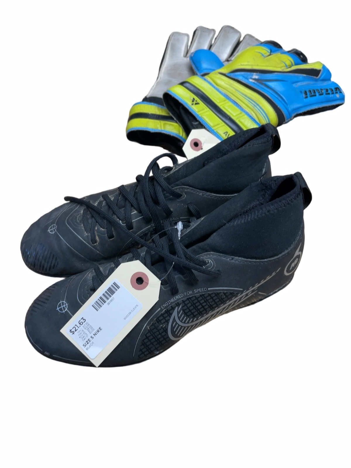 Nike Mercurial Size 5 Soccer Cleats - image 1