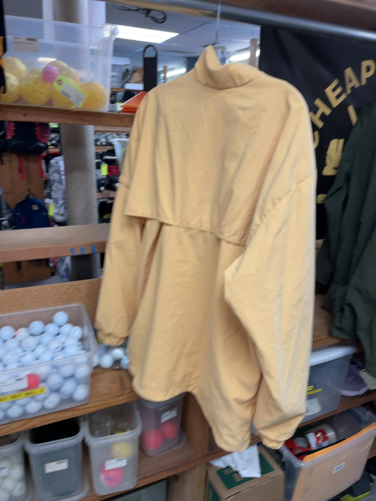 Elite Golf Size L 1/4-Zip Jacket Shell