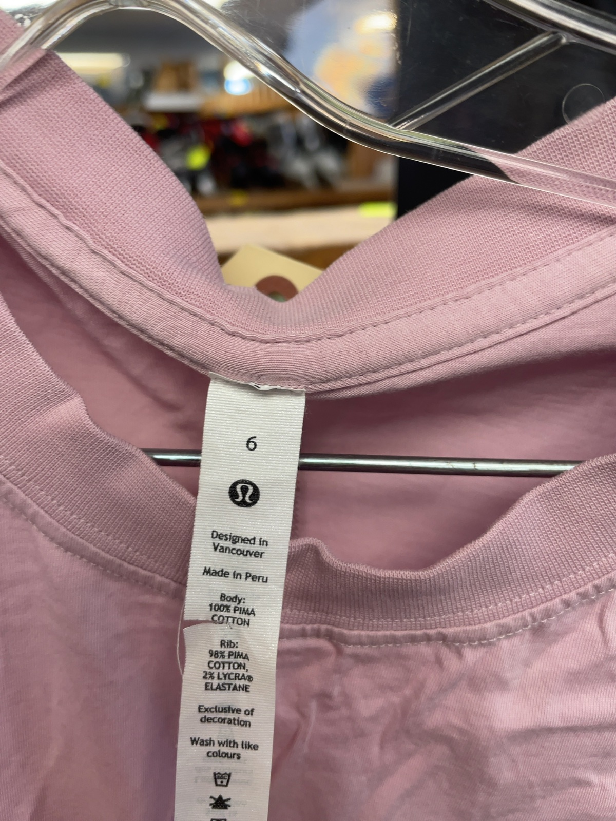 lululemon Size 6 Pink Sleeveless Tunic Top