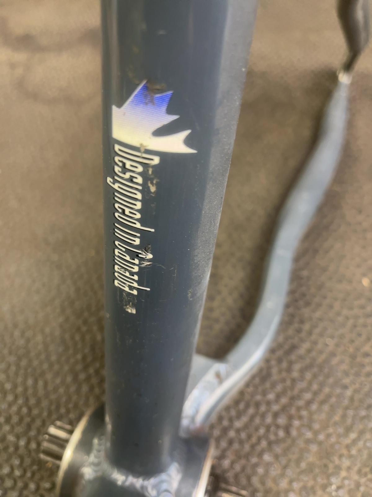 Norco 250 Dirt Jump Mountain Bike Frame Grey Fair Size M 26"