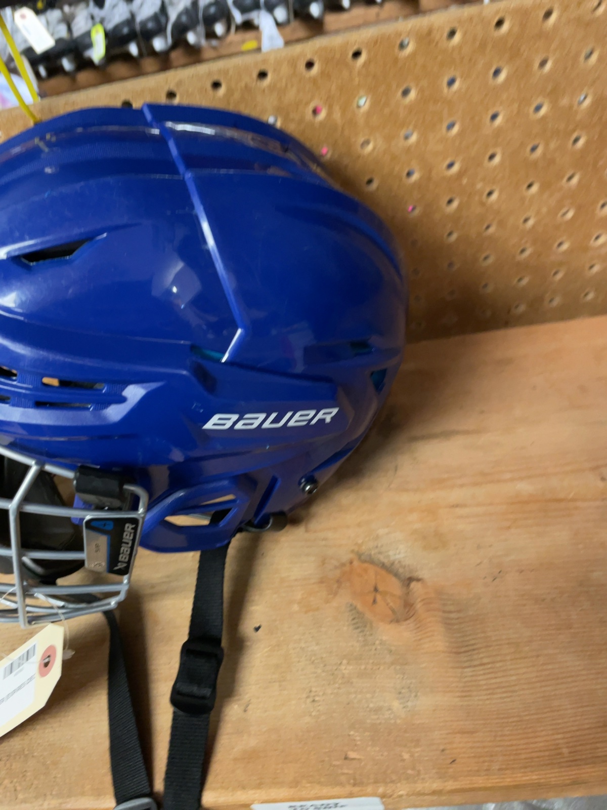 Bauer RE-AKT 55 Size S (52-57 cm) Hockey Helmet with Cage Blue
