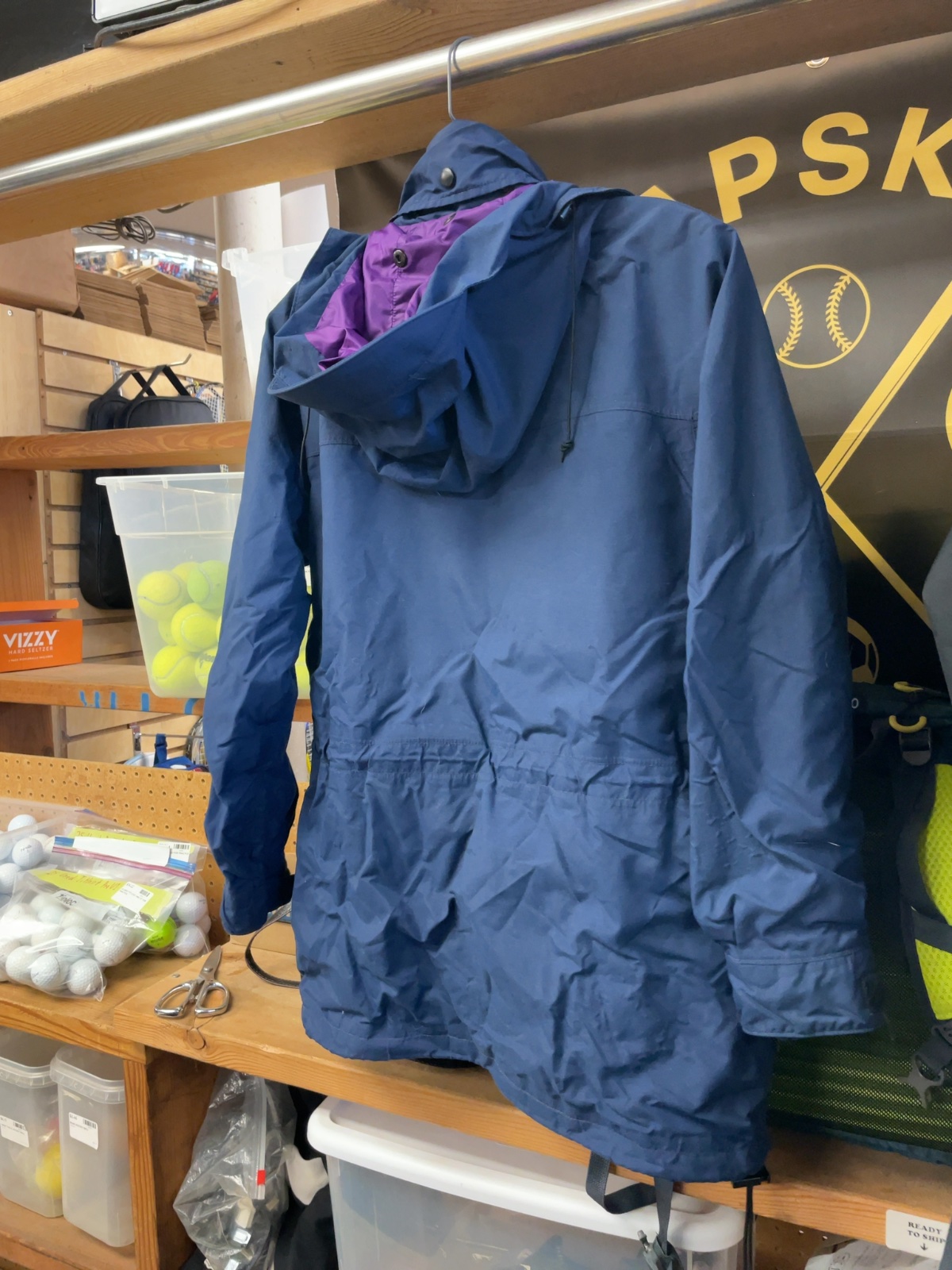 Mountain Equipment Co-op Hooded Rain Jacket Size Medium