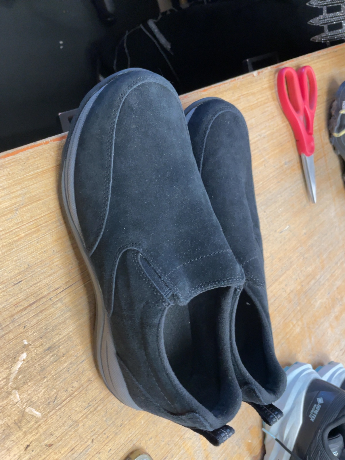 L.L. Bean Size 9.5 Suede Slip-On Shoes