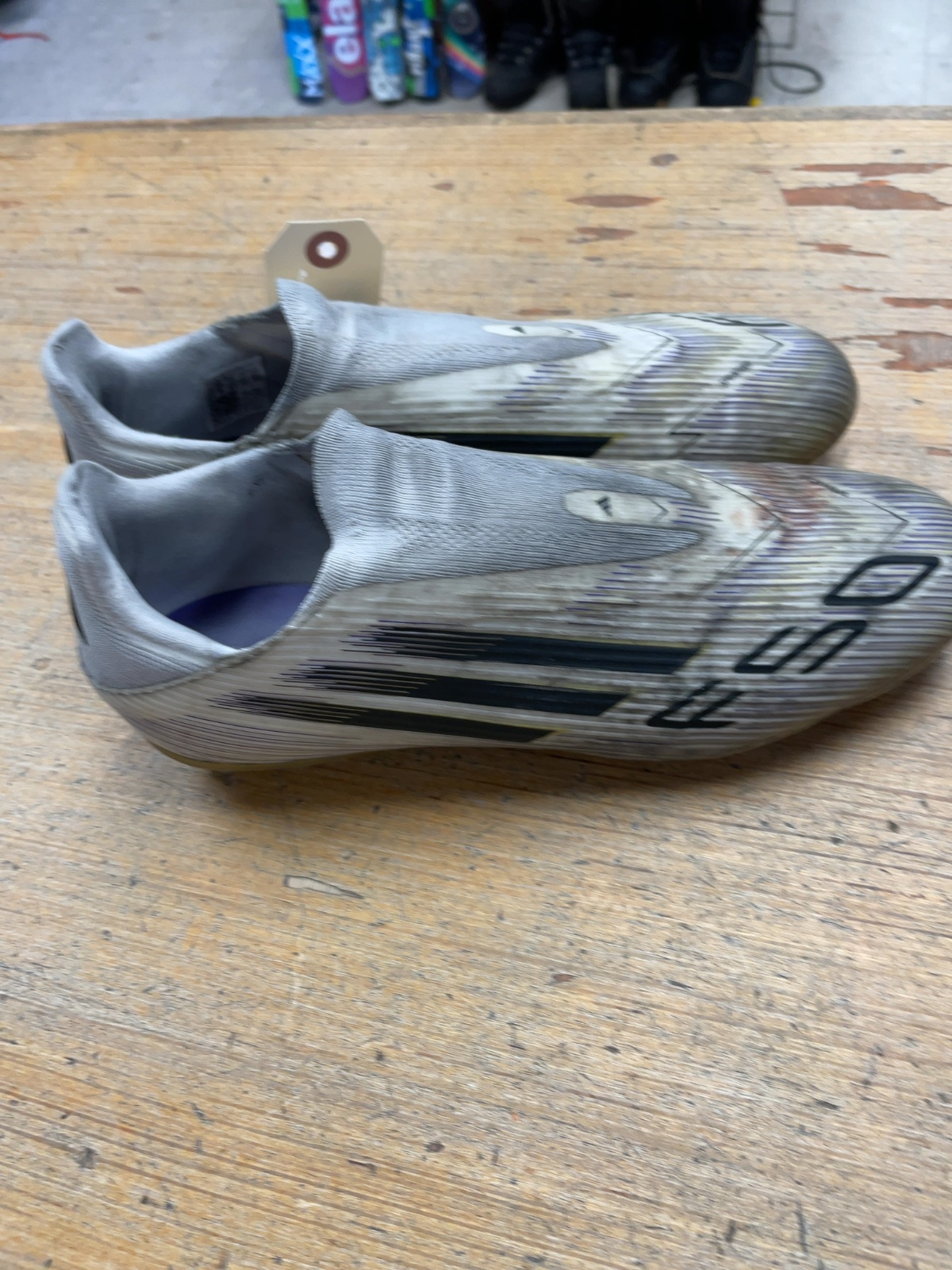 Adidas F50 Laceless FG Soccer Cleats Size 8.5 US