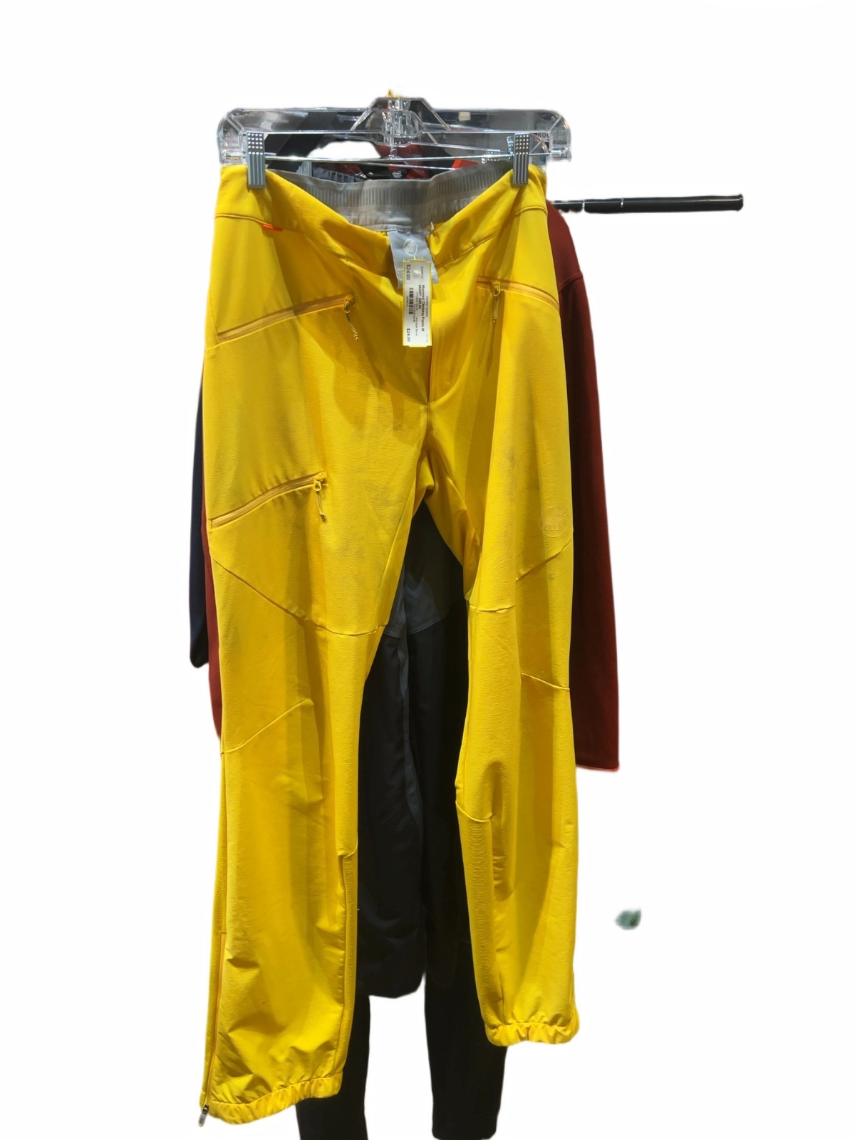 Mammut Climbing Pants Yellow Good M