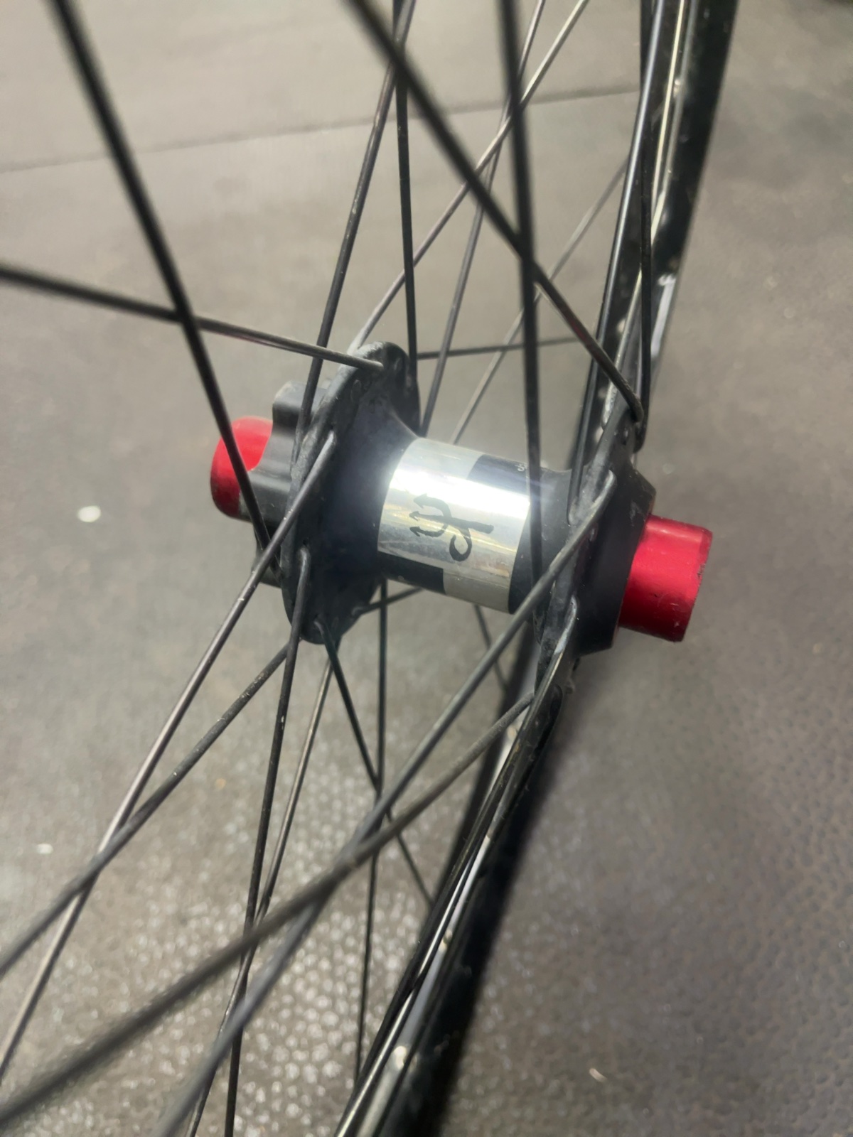 Transition Front Wheel 6-Bolt Disc Brake Black Good 26" 20x110 TA