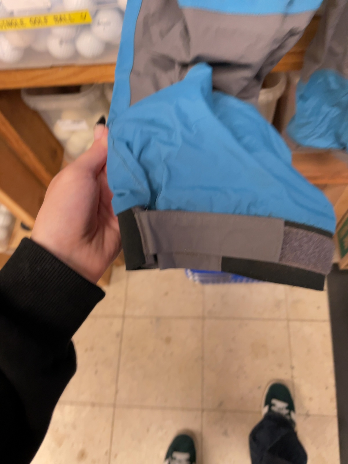 Oaki Rain Suit Size JR 6/7 Blue/Grey