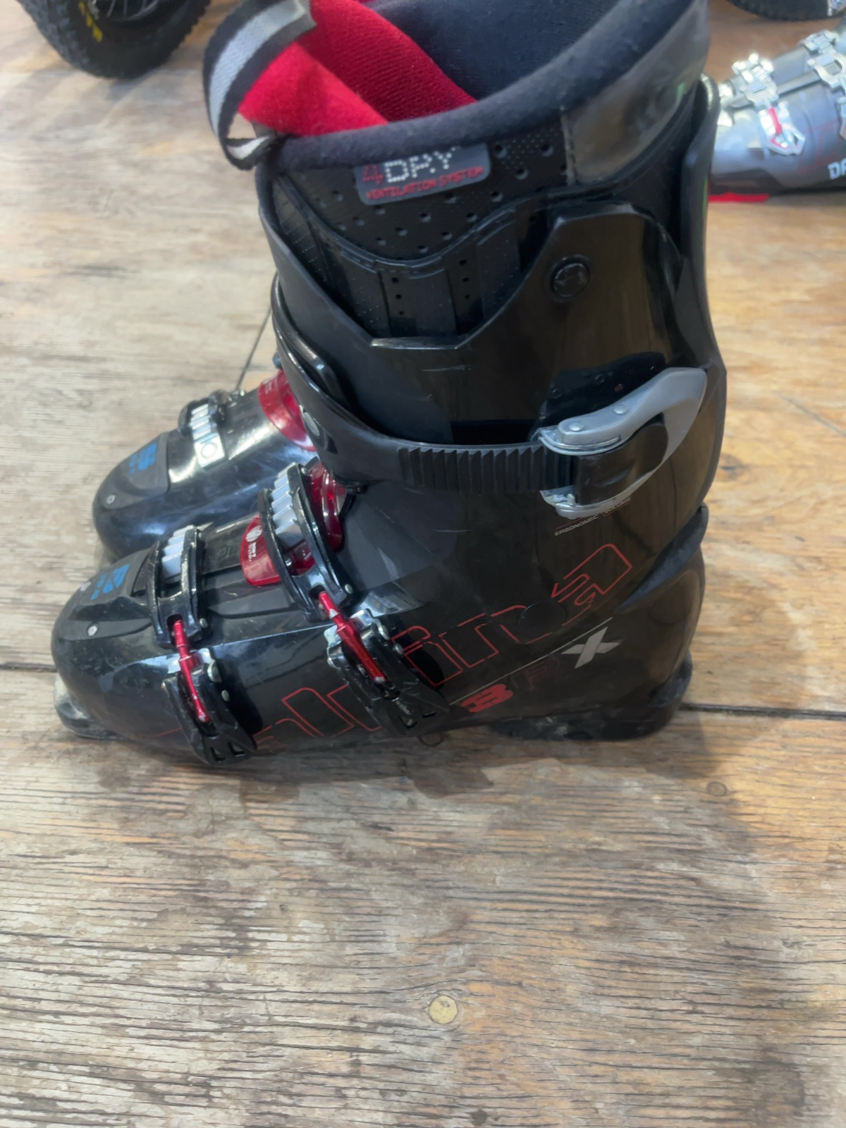 Alpina 3FX Ski Boots Size 29.5 335mm Black Good