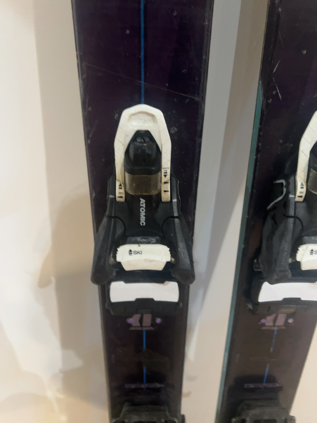 Armada Declivity 98 Skis with Atomic Shift Bindings Used 184 cm