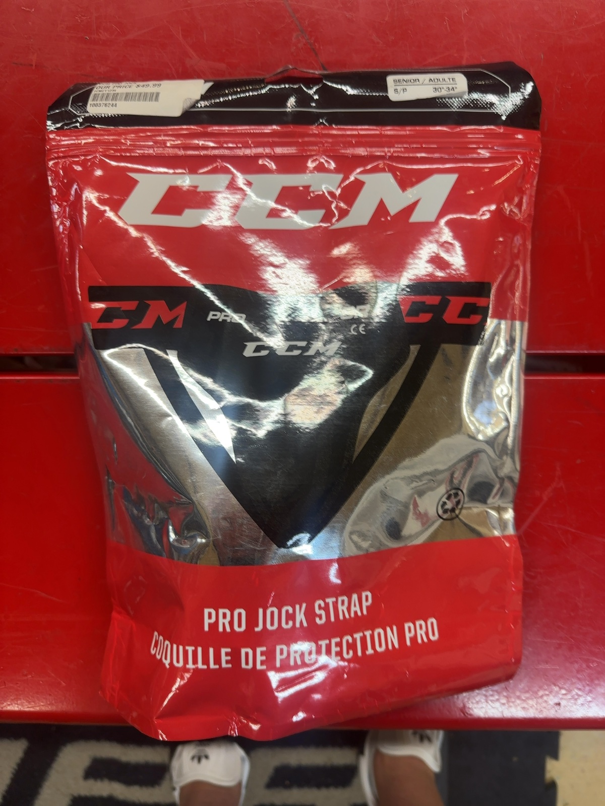 CCM Pro Jock Strap - Senior S/P