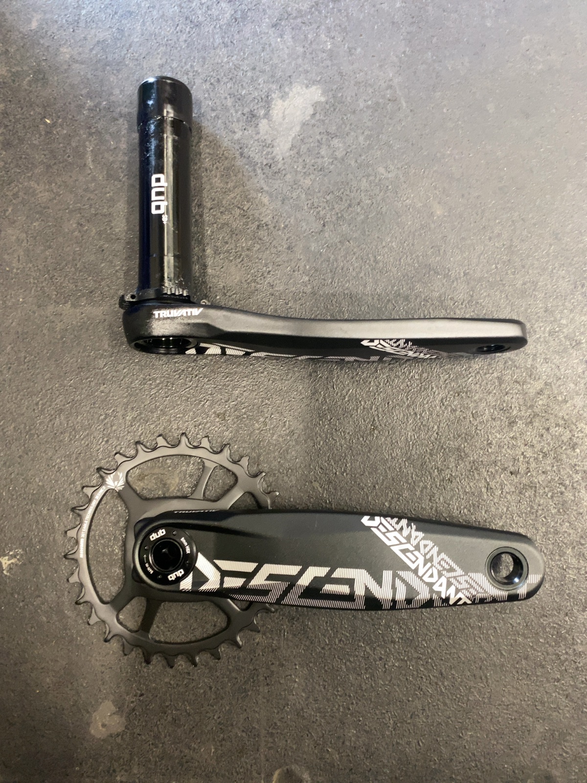 Truvativ Descendant 6K DUB Crankset Black 170mm Good