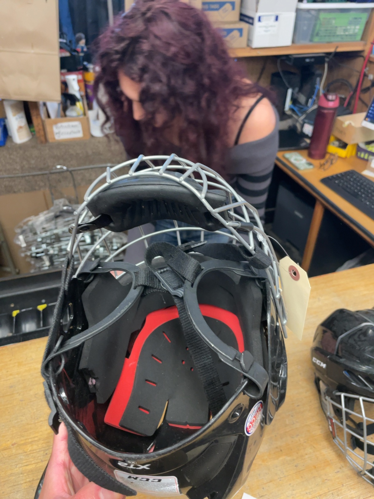 CCM XT2 Size XS Hockey Helmet with Cage