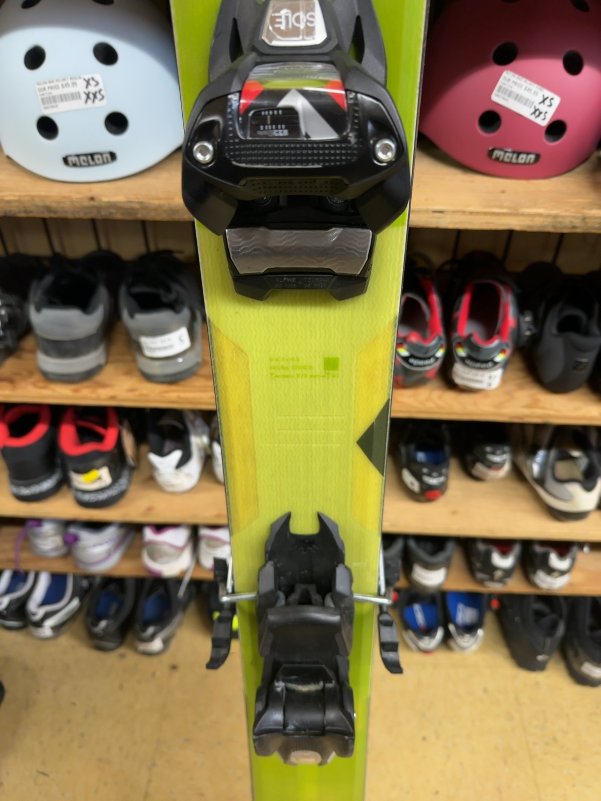 Völkl 100Eight Skis 186 cm with Marker Bindings