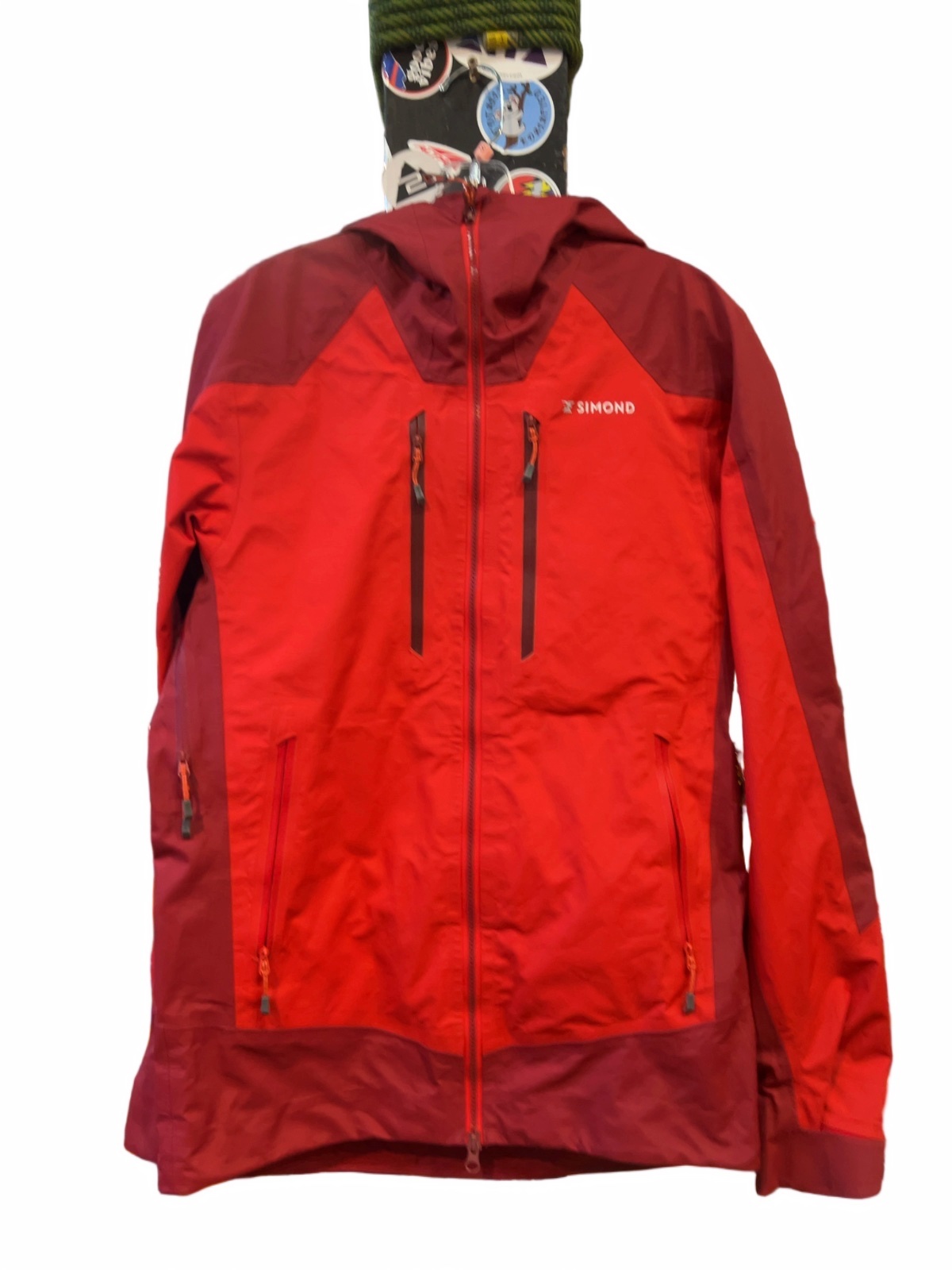 Simond Alpinism Waterproof Jacket Red S - image 1