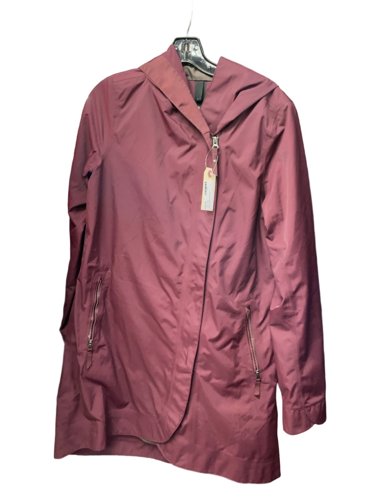 Lululemon Rain Jacket Size 4 Burgundy