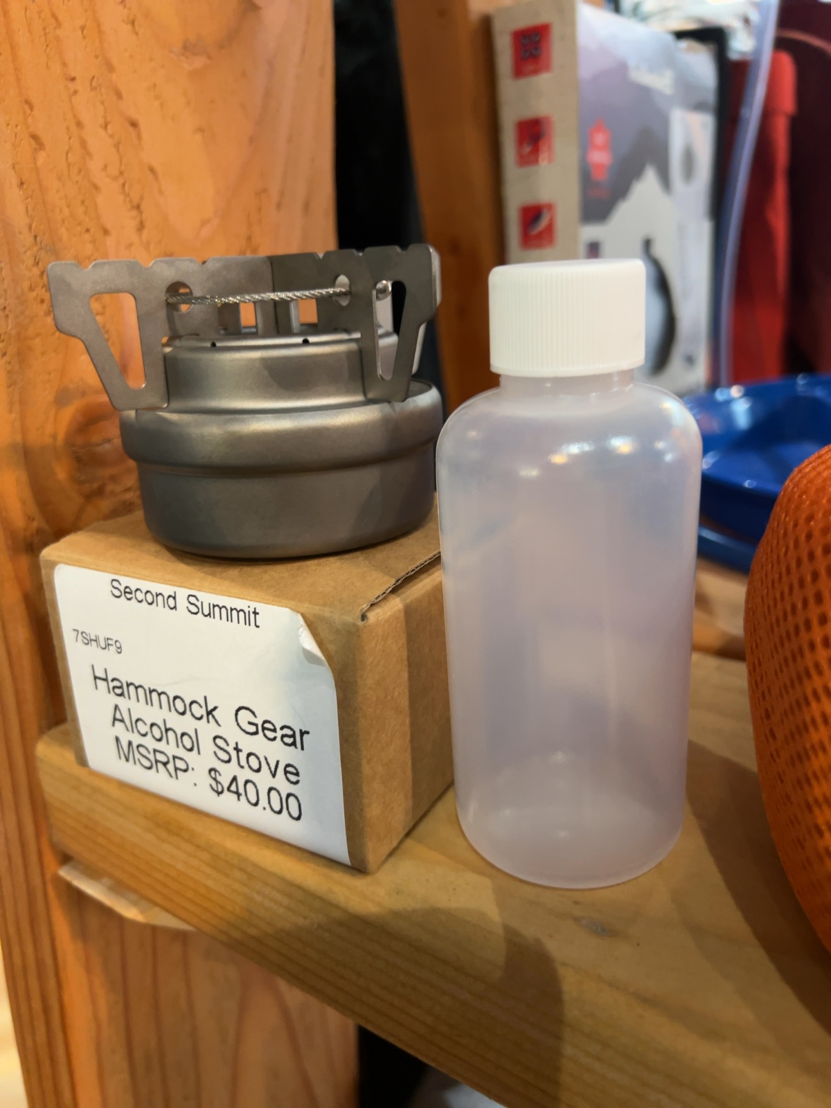 Hammock Gear Alcohol Stove Camping Burner and Pot Stand Good
