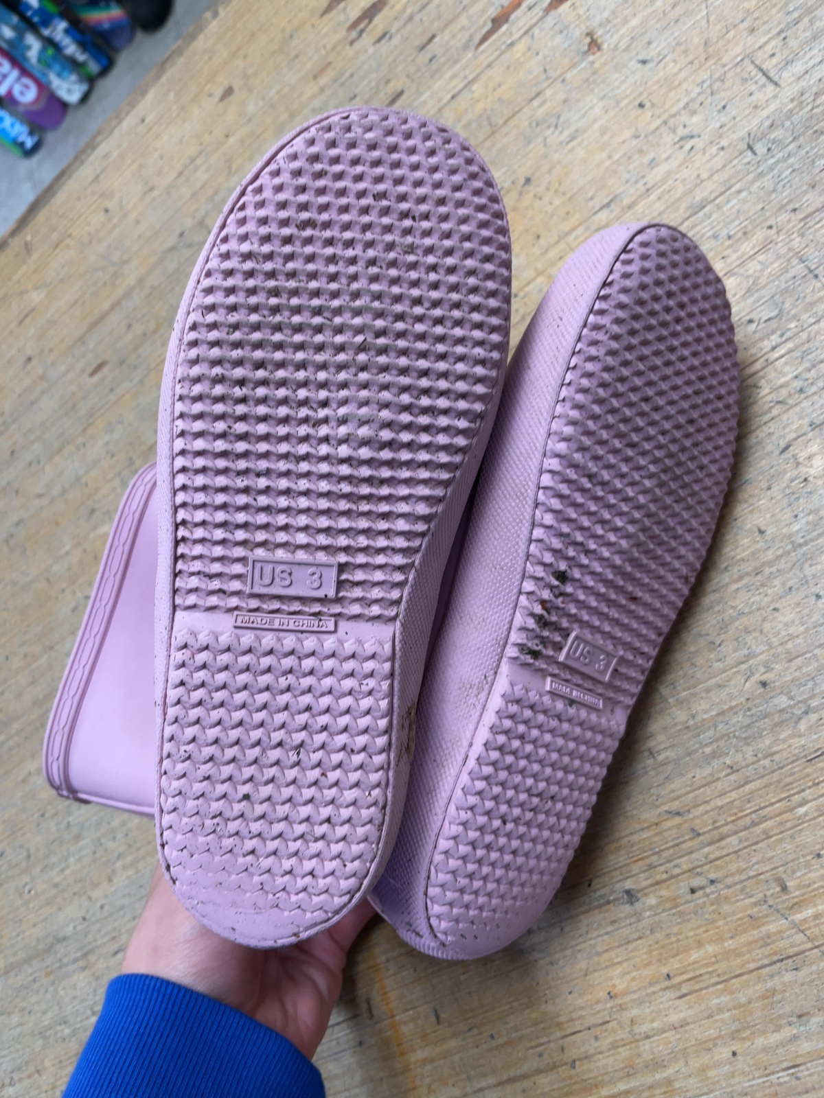 Hunter Original Kids Rain Boots Size 3 US Pink