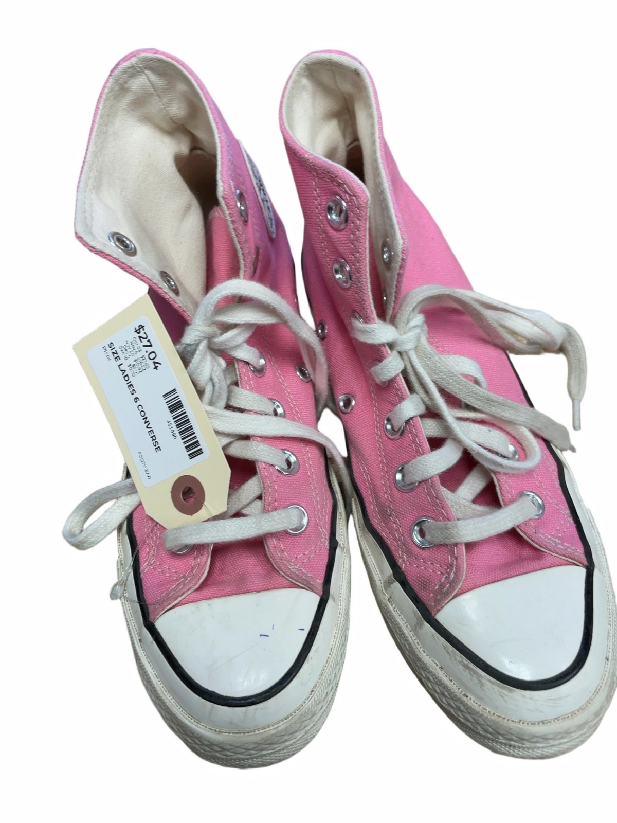 Converse Chuck 70 High Top Size 6 Pink