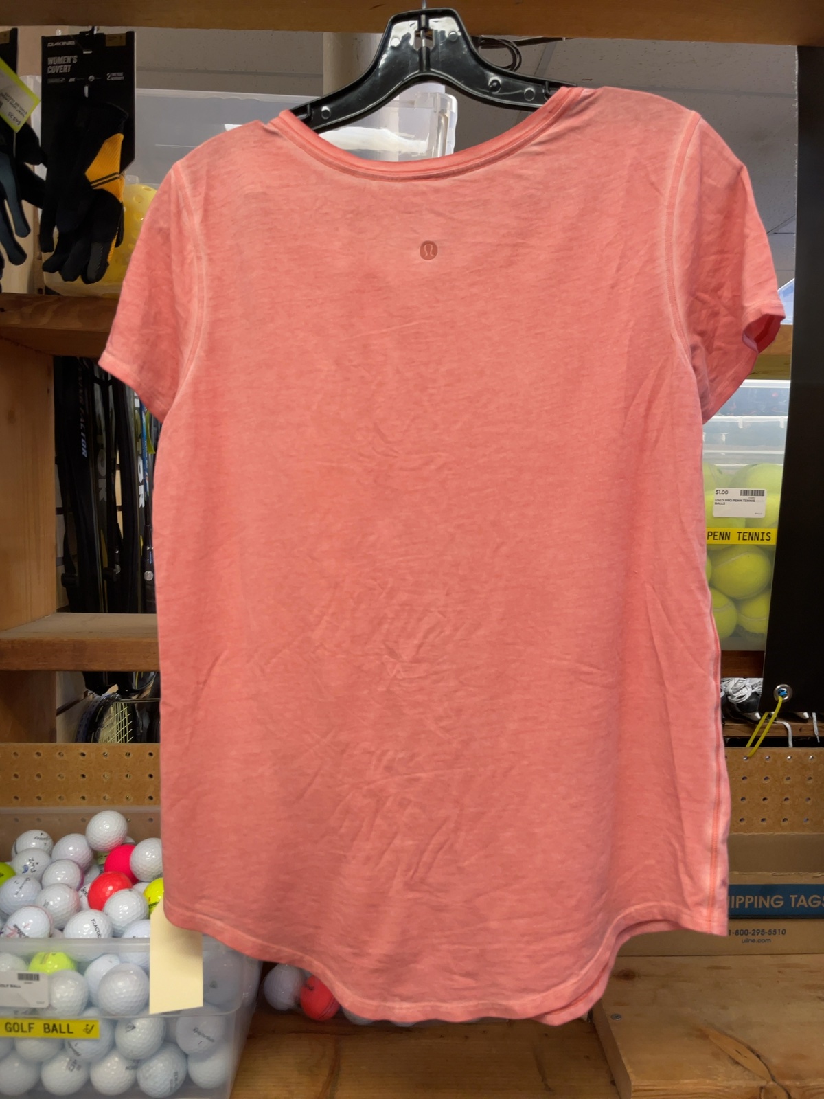 lululemon Short Sleeve T-Shirt Size 6 Orange