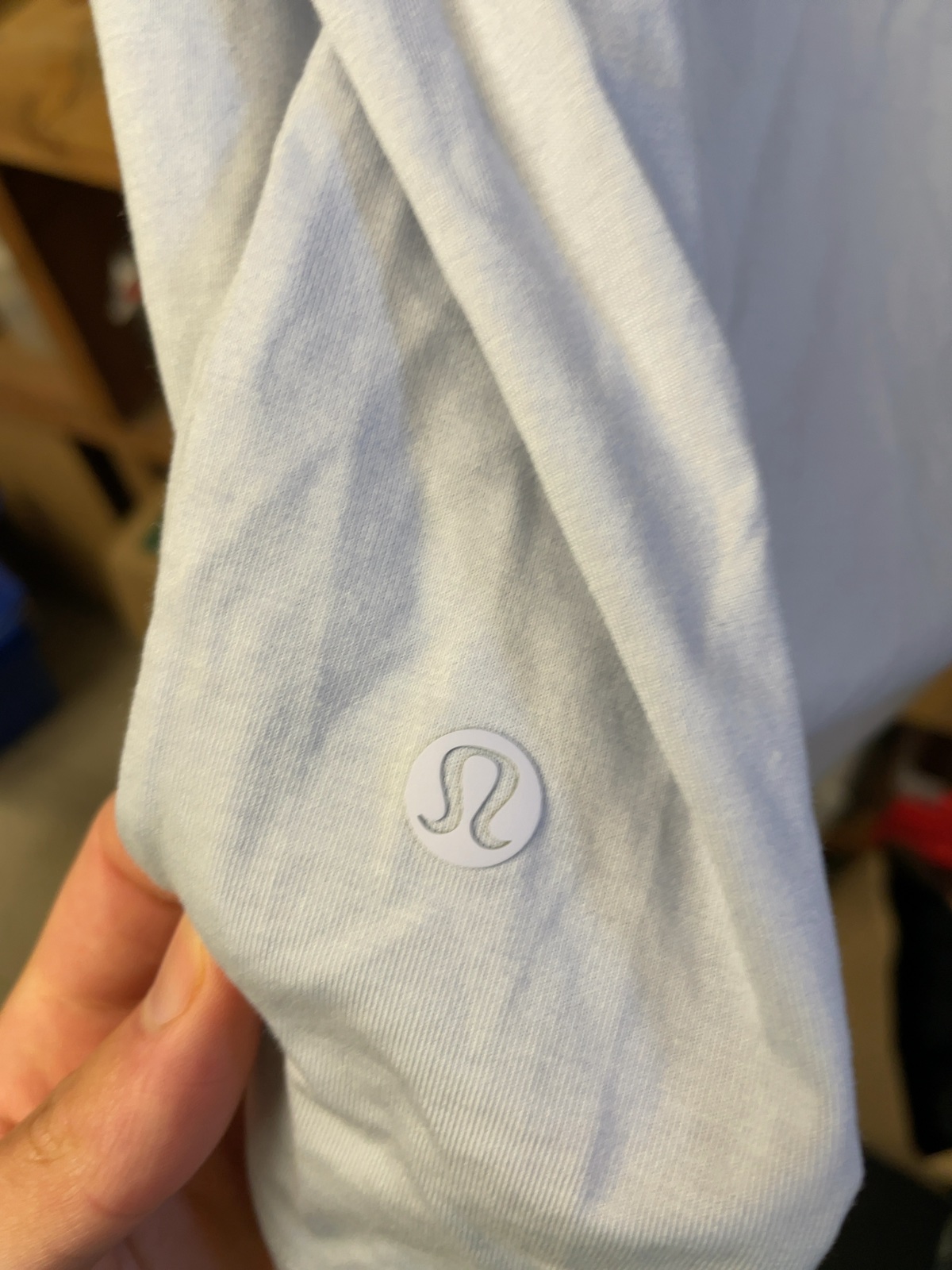 lululemon Short Sleeve T-Shirt Size XL Light Blue